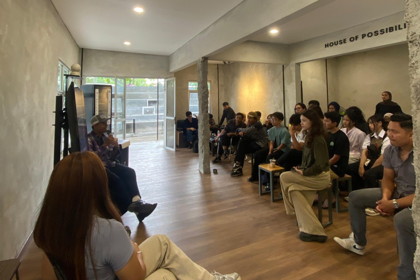 Suasana Kelas MOTE Vol. 2 di THE HOP Space, Garut
